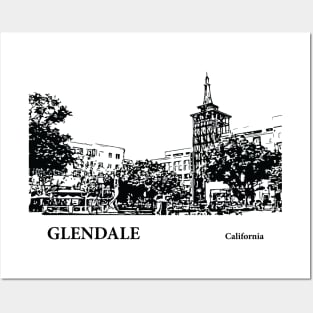 Glendale - California Posters and Art